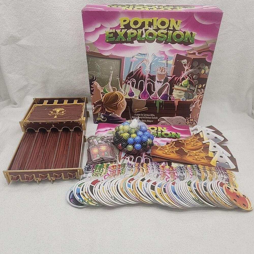 Game Potion Explosion 2016 First Edition CMON Board Horrible Games Mixing READ